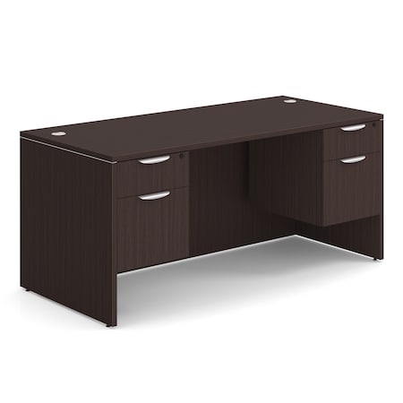 Officesource 29.50'' H, Espresso, 66.00'' W X DBLHDPL102ES